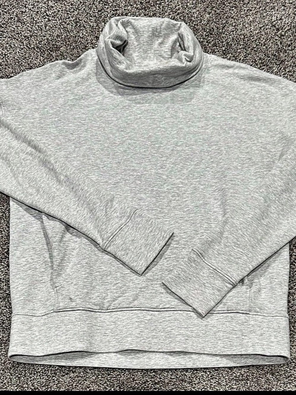 lululemon Gray Turtleneck Sweatshirt women’s 4 go forward sweatshirt